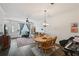 Cozy living room and dining area with hardwood floors and warm lighting at 2084 Del Lago Nw Cir # 1, Kennesaw, GA 30152