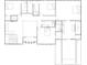 Upstairs floor plan with bedrooms, bathrooms, and closet layouts at 5743 Brendlynn Dr, Suwanee, GA 30024