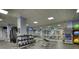Spacious gym featuring weights, machines, and fitness equipment for a well-rounded workout at 795 Hammond Dr # 506, Sandy Springs, GA 30328