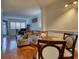 A cozy living room with hardwood floors and a large window providing natural light at 795 Hammond Dr # 506, Sandy Springs, GA 30328