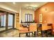 Inviting lounge area featuring stylish seating, sleek countertops, and an exit door for easy access at 795 Hammond Dr # 506, Sandy Springs, GA 30328