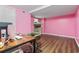 Bright office space with a spacious desk, laminate floors, and great lighting at 2266 Kennedy Nw Ct, Atlanta, GA 30318
