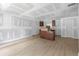 Bright, spacious kitchen area with wood flooring and ample cabinet space at 6010 Fieldcrest Dr, Morrow, GA 30260