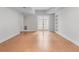 Spacious basement area with french doors and built-in shelving, perfect for a home office or playroom at 6020 Cochran Mill Rd, Palmetto, GA 30268