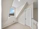 Hallway with window overlooking a lake at 3561 Stone Dr, Marietta, GA 30062