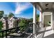 Private balcony with a view of the community and lush greenery at 4810 Ivy Ridge Se Dr # 303, Atlanta, GA 30339