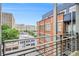 View from a private balcony overlooking the city at 171 Auburn Ne Ave # 521, Atlanta, GA 30303
