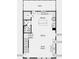 Second floor plan showcasing an open kitchen, dining area, and great room at 204 Maycrest Path, Tucker, GA 30084