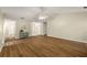 Large living area with beautiful wood floors, neutral walls and plenty of space at 2109 Tranquility Ct, Woodstock, GA 30188