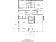Detailed floor plan showcasing the layout of the home, including room dimensions and key features at 4621 Lakeshore Dr, Pine Lake, GA 30072