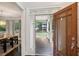 Inviting foyer with a glass-paneled door leading to the dining room at 47 Oakridge Se Ave, Atlanta, GA 30317