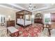 Primary bedroom with hardwood floors, natural lighting, neutral color palette, and a spacious layout at 2727 Bearcreek Pl, Buford, GA 30519