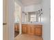 Bathroom with dual vanity setup, separate room and mirrors for enhanced functionality at 4354 Revere Cir, Marietta, GA 30062