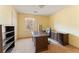 Office with ample desk and storage space, plus a bright window providing plenty of natural light at 4354 Revere Cir, Marietta, GA 30062