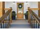Charming entryway featuring a wooden door with glass panes and decorative wreath at 3899 Carlton Dr, Chamblee, GA 30341