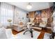Cozy living room with stylish décor, hardwood floors, and ample seating arrangement at 1776 Fairway Hill Se Dr, Atlanta, GA 30317
