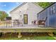 Cozy backyard deck with outdoor seating and storage shed, perfect for relaxing or entertaining at 439 Atlanta Se Ave, Atlanta, GA 30315