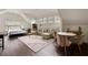 Cozy bedroom features sloped ceilings, lots of natural light, and combined living and dining area at 633 Channing Nw Dr, Atlanta, GA 30318