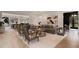 Light-filled living room boasts hardwood floors, neutral furniture, and an open layout at 633 Channing Nw Dr, Atlanta, GA 30318