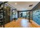 Well-equipped gym featuring a punching bag, climbing wall, weight rack, and exercise equipment at 795 Hammond Dr # 808, Sandy Springs, GA 30328