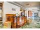 Building lobby with a concierge desk and package holding area at 795 Hammond Dr # 808, Sandy Springs, GA 30328