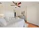 Comfortable main bedroom with closet and hardwood floors at 795 Hammond Dr # 808, Sandy Springs, GA 30328