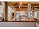 Bright, open kitchen with butcher block countertops and an island with a range at 5642 N Highway 212, Covington, GA 30016