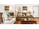Warm living room with hardwood floors, comfortable seating, and stylish decor, offering a welcoming and cozy atmosphere at 495 Hascall Nw Rd, Atlanta, GA 30309