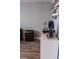 Living Room with modern decor, including a record player and shelving at 513 Forest Ln, Canton, GA 30114