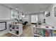 Well-organized playroom with a desk, toys, and a connecting bedroom at 9585 Fenbrook Ct, Johns Creek, GA 30022