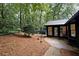 Serene backyard oasis with patio, lush landscaping, mature trees and inviting outdoor space at 2356 Sherbrooke Ne Dr, Atlanta, GA 30345