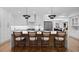 Spacious kitchen with stainless steel appliances, a center island with bar seating, and white cabinets at 2356 Sherbrooke Ne Dr, Atlanta, GA 30345