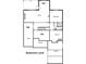 Floor plan of a basement level showing unfinished and finished areas, future bedrooms, and mechanical spaces at 2759 S Waterworks Rd, Buford, GA 30518