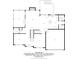 Detailed floor plan showcasing the layout of the home with dimensions at 640 Windwalk Dr, Roswell, GA 30076