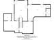 Schematic floor plan outlining the total square footage and layout of the rooms at 640 Windwalk Dr, Roswell, GA 30076