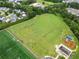 Aerial view showcasing fields, playgrounds, and a soccer field in a community at 6018 Oakdale Se Rd, Mableton, GA 30126