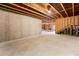 Unfinished basement providing a blank canvas for future living space at 6018 Oakdale Se Rd, Mableton, GA 30126