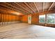 Unfinished basement with exposed framing, ready for customization and personalization at 6018 Oakdale Se Rd, Mableton, GA 30126