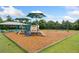 Community playground with various play structures and swings for enjoyment at 6018 Oakdale Se Rd, Mableton, GA 30126