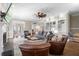 Elegant living room with hardwood floors, fireplace, and stylish furniture at 65 Gatewood Dr, Marietta, GA 30068