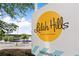 Lulah Hills community leasing sign against a bright sky, showcasing new development at 2817 Lincoln Dr, Decatur, GA 30033
