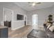 Spacious living room features gray walls, wood floors, and ample natural light at 752 Sw Cooper St Sw, Atlanta, GA 30315