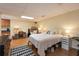 Bedroom with hardwood floors, natural light, and comfortable decor at 3750 Cannonwolde Dr, Snellville, GA 30039