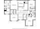 Floor plan exhibits dimensions and layout for the primary bedroom, bedrooms and exercise room at 6175 Beaver Crossing Dr, Cumming, GA 30040