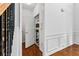 Hallway leading to a walk-in pantry at 6175 Beaver Crossing Dr, Cumming, GA 30040