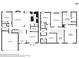 Detailed floor plan showcasing the layout of the bedrooms, bathrooms, kitchen, and living areas at 1610 Kenilworth Se Ln, Conyers, GA 30013