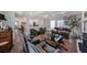 Bright living room featuring hardwood floors, ample seating, and a fireplace, perfect for entertaining guests at 167 Garden Ln, Decatur, GA 30030