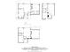 Floor plan showing the first, second, and basement levels at 1279 Colony Pl, Marietta, GA 30068