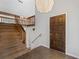 View of an open staircase with hardwood floors at 1279 Colony Pl, Marietta, GA 30068