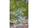 Exterior shot of Plaza Towers condominium buildings entrance and landscaping at 2575 Peachtree Ne Rd # 15F, Atlanta, GA 30305